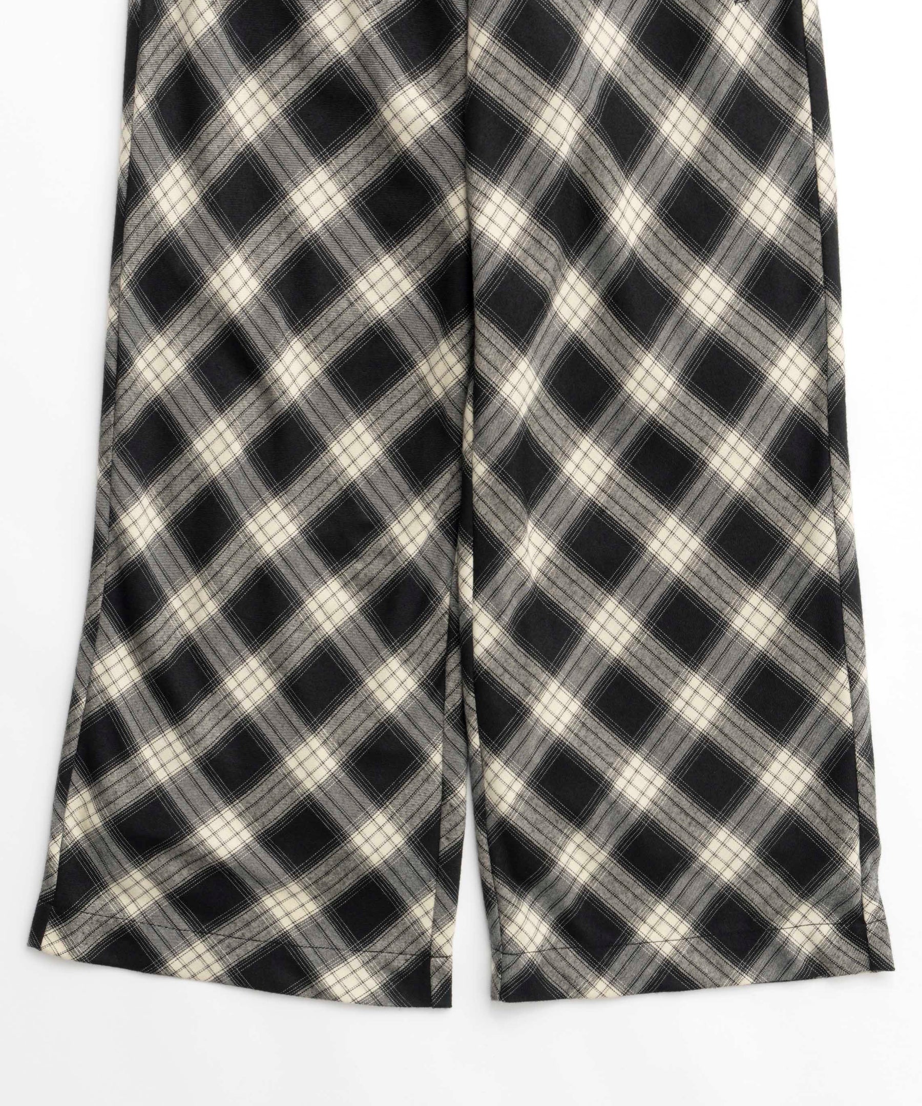 [24Autumn PRE-ORDER] Random Checkered Easy Wide Pants