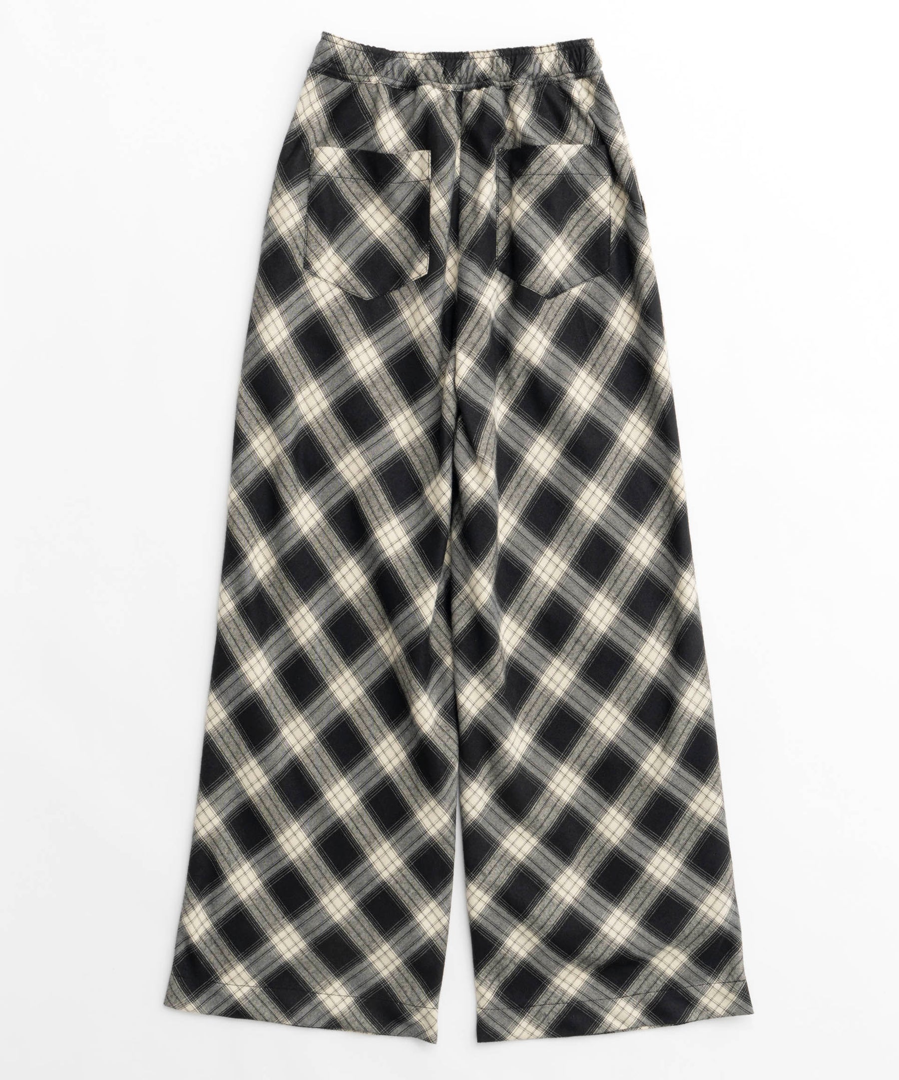 [24Autumn PRE-ORDER] Random Checkered Easy Wide Pants