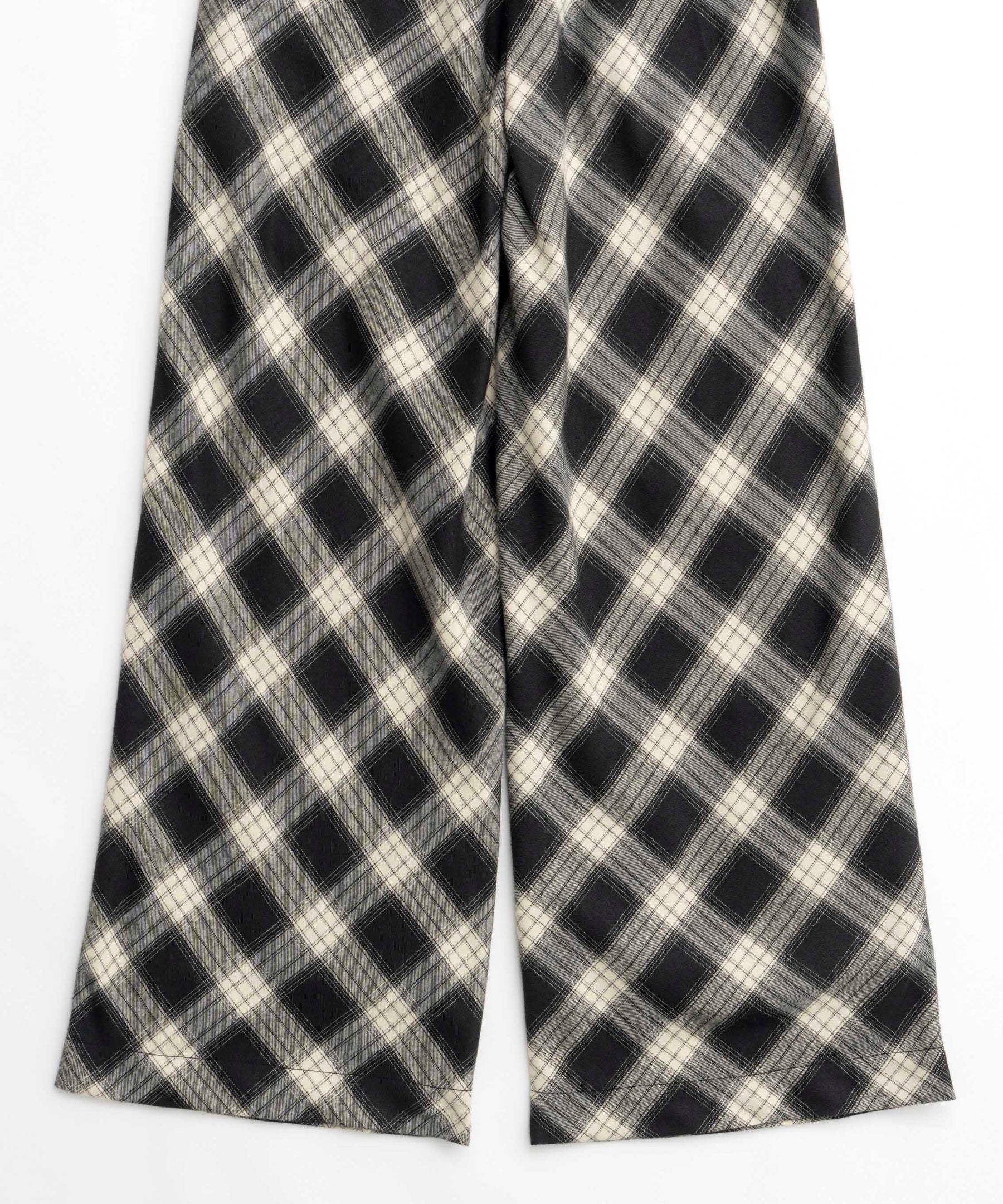 [24Autumn PRE-ORDER] Random Checkered Easy Wide Pants