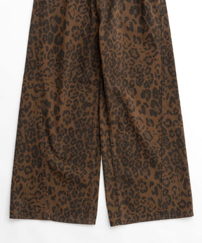 [24Autumn PRE-ORDER] Leopard Wide Strait Pants