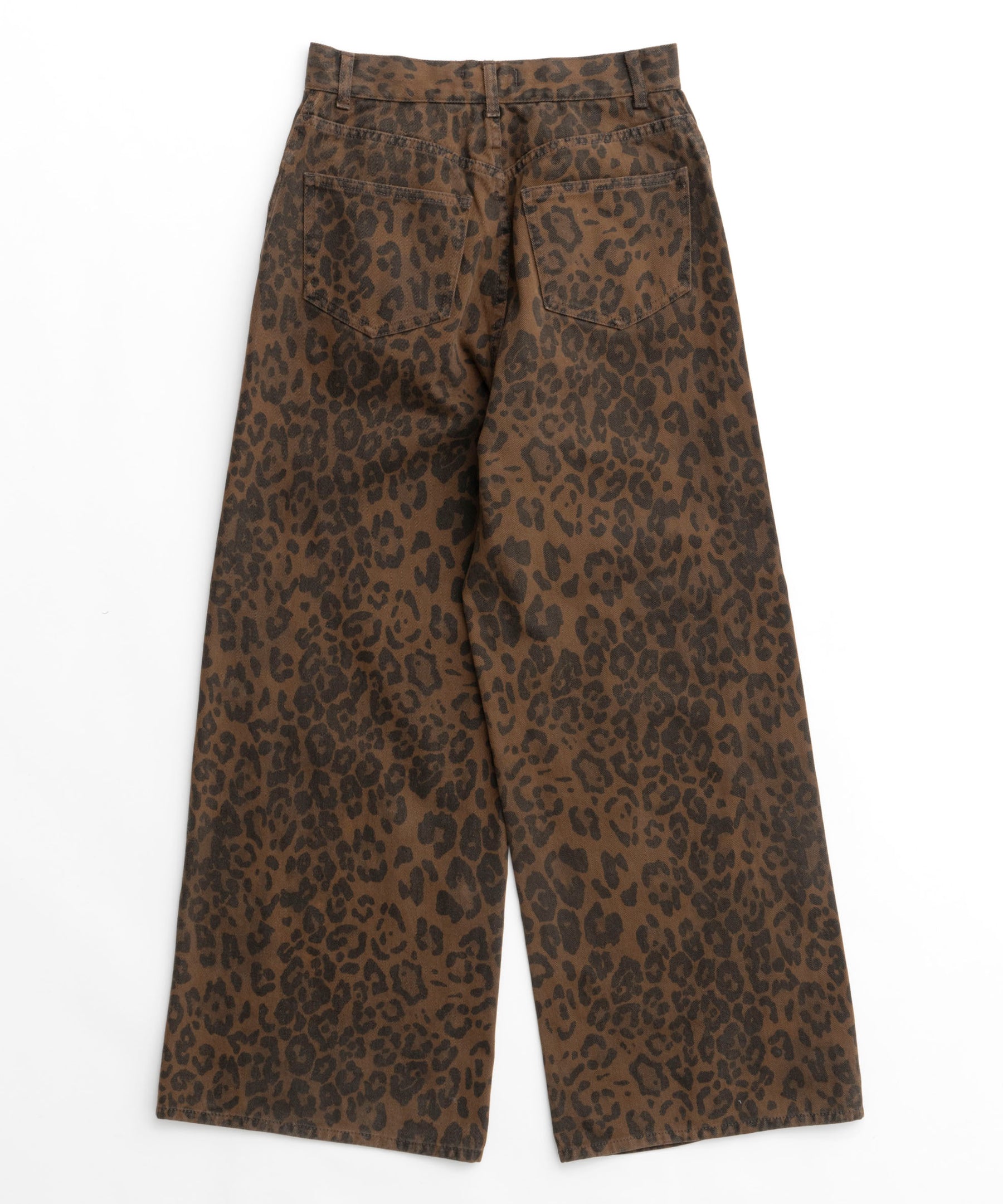 [24Autumn PRE-ORDER] Leopard Wide Strait Pants