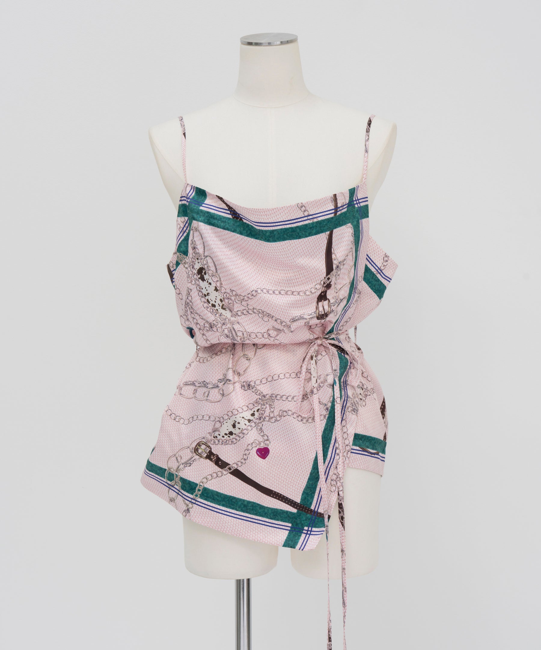 [2026Summer PRE-ORDER] Chain-Pattern Scarf TOPS