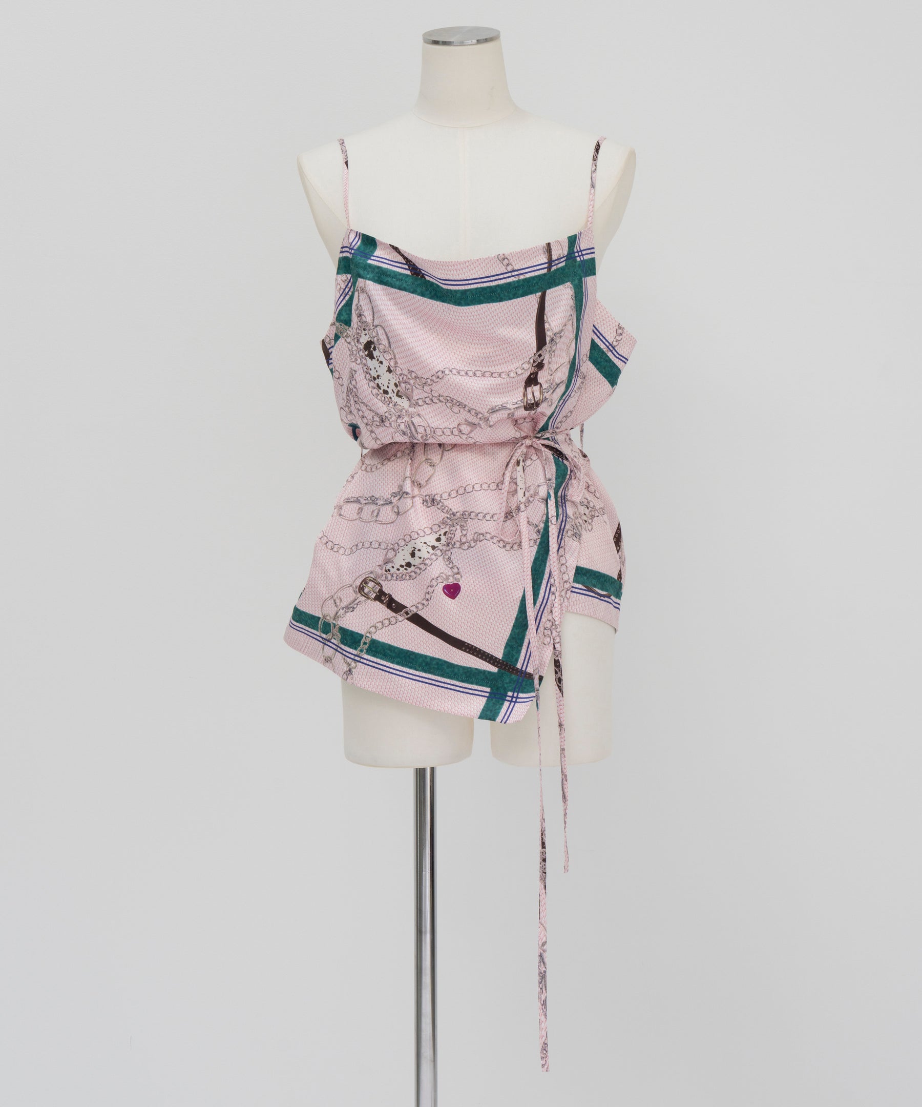 [2026Summer PRE-ORDER] Chain-Pattern Scarf TOPS