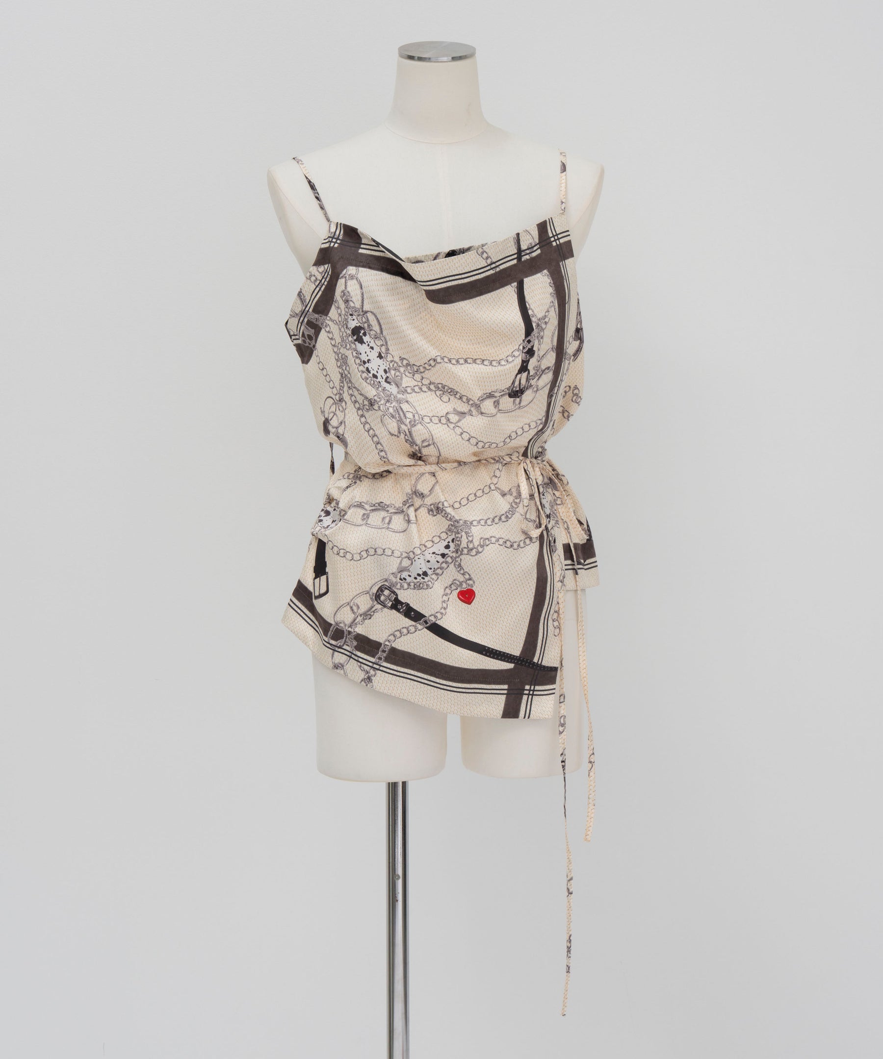 [2026Summer PRE-ORDER] Chain-Pattern Scarf TOPS