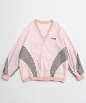 【26SPRING PRE-ORDER】Striped Print V-Neck Tops