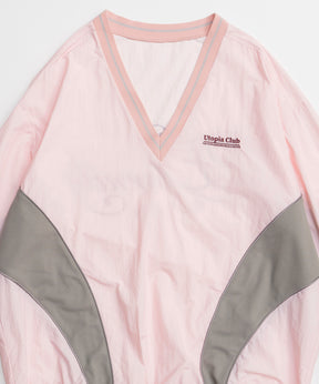 【26SPRING PRE-ORDER】Striped Print V-Neck Tops