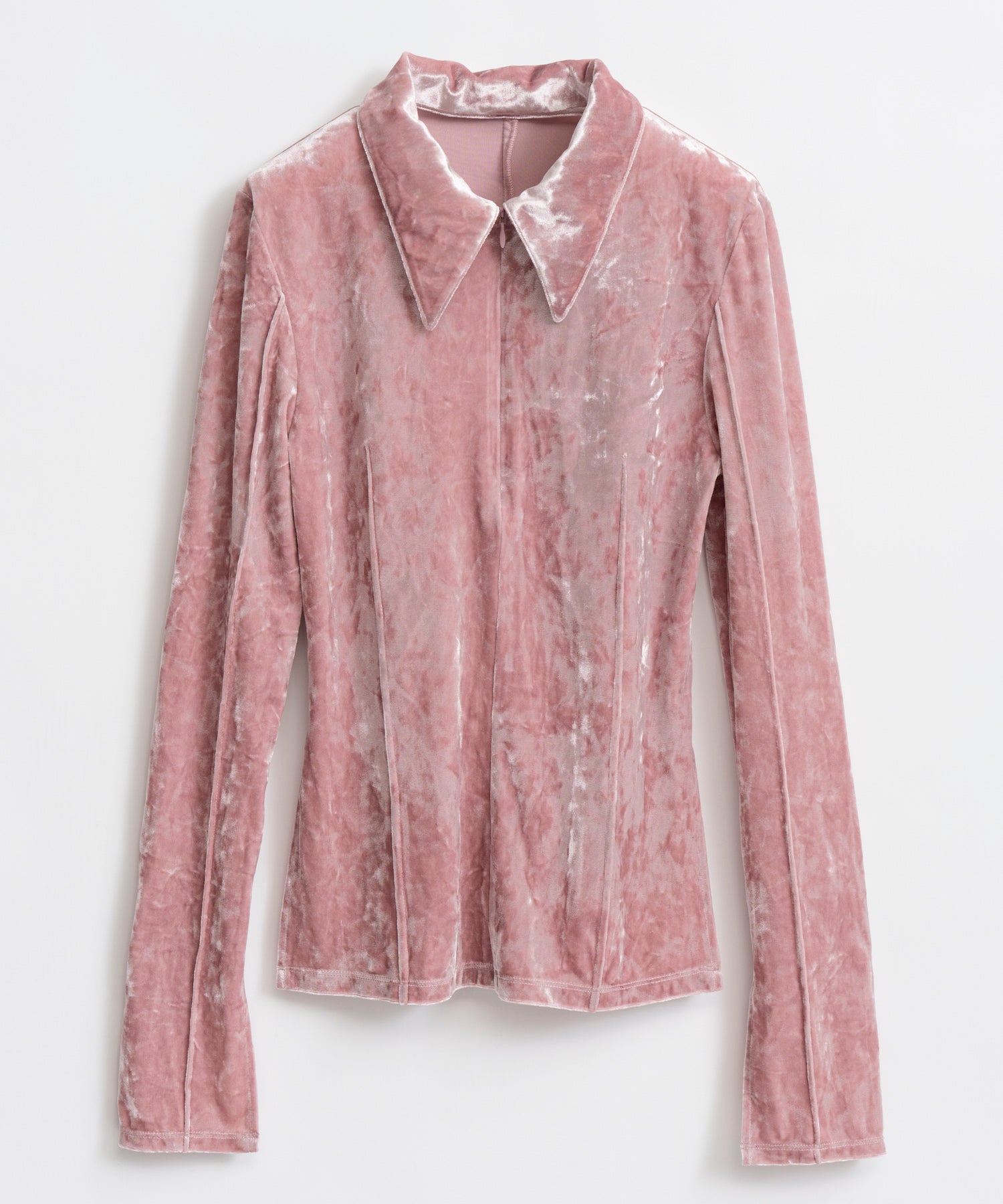【26AUTUMN PRE-ORDER】Velour Polo Shirt