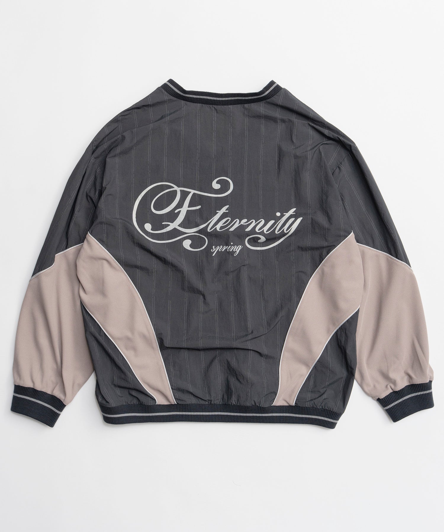 【26SPRING PRE-ORDER】Striped Print V-Neck Tops