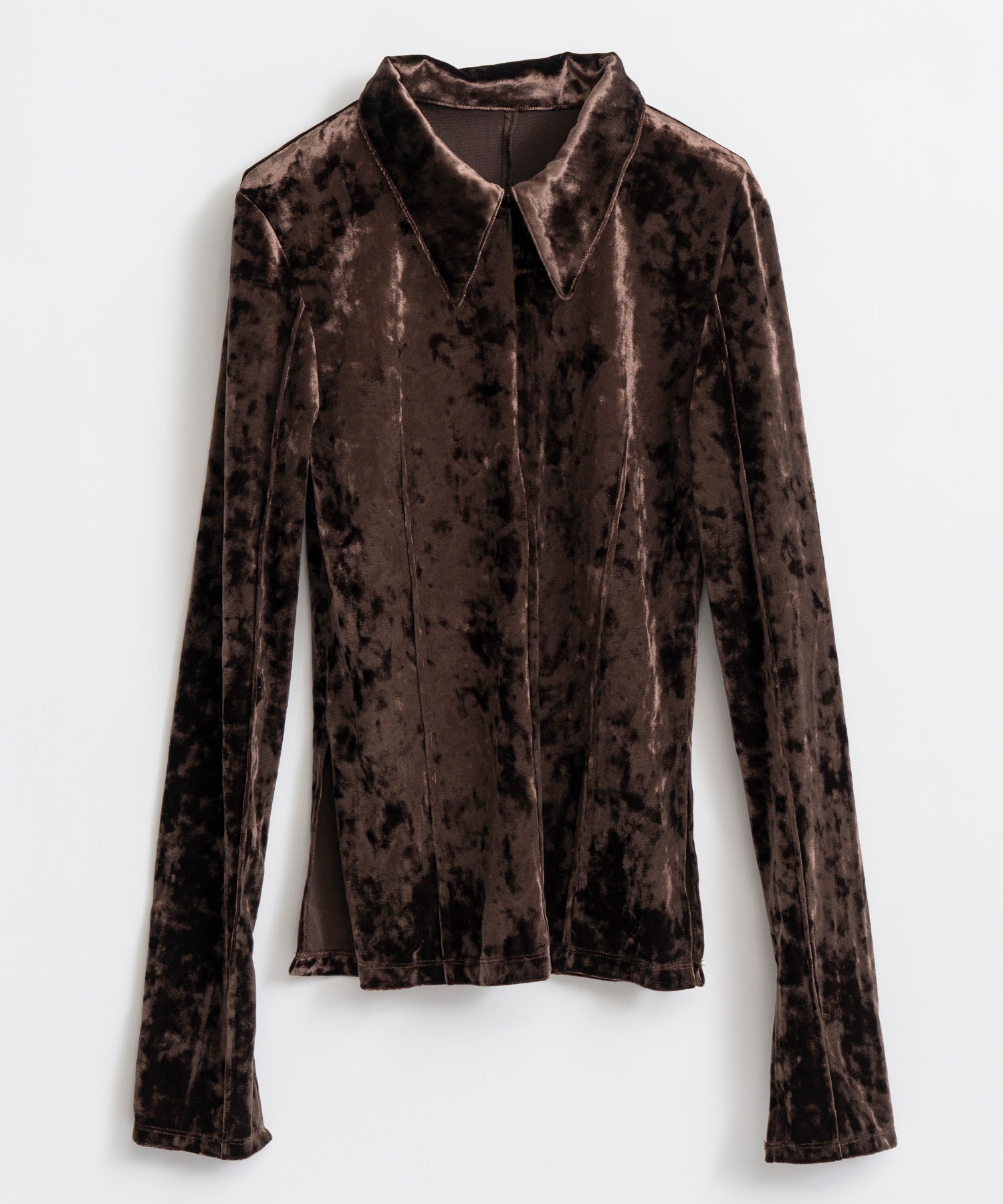 【26AUTUMN PRE-ORDER】Velour Polo Shirt