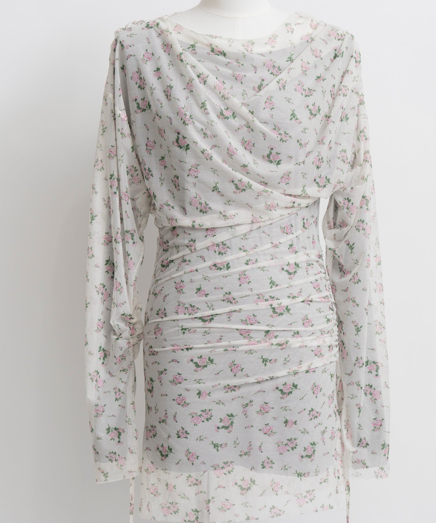 【26AUTUMN PRE-ORDER】Sheer Layered Drape Top