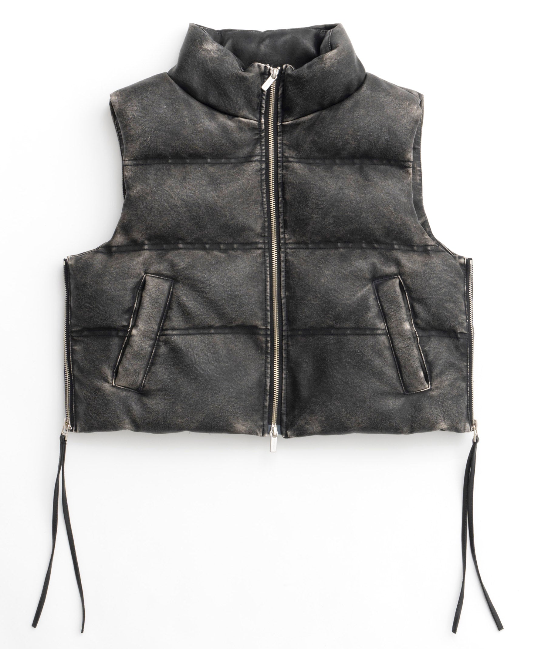 [24Autumn PRE-ORDER] MULTI FABRIC PUFFER VEST