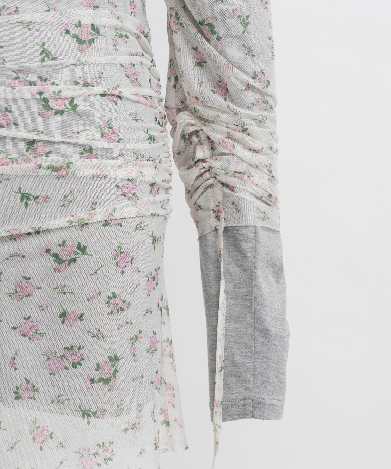【26AUTUMN PRE-ORDER】Sheer Layered Drape Top