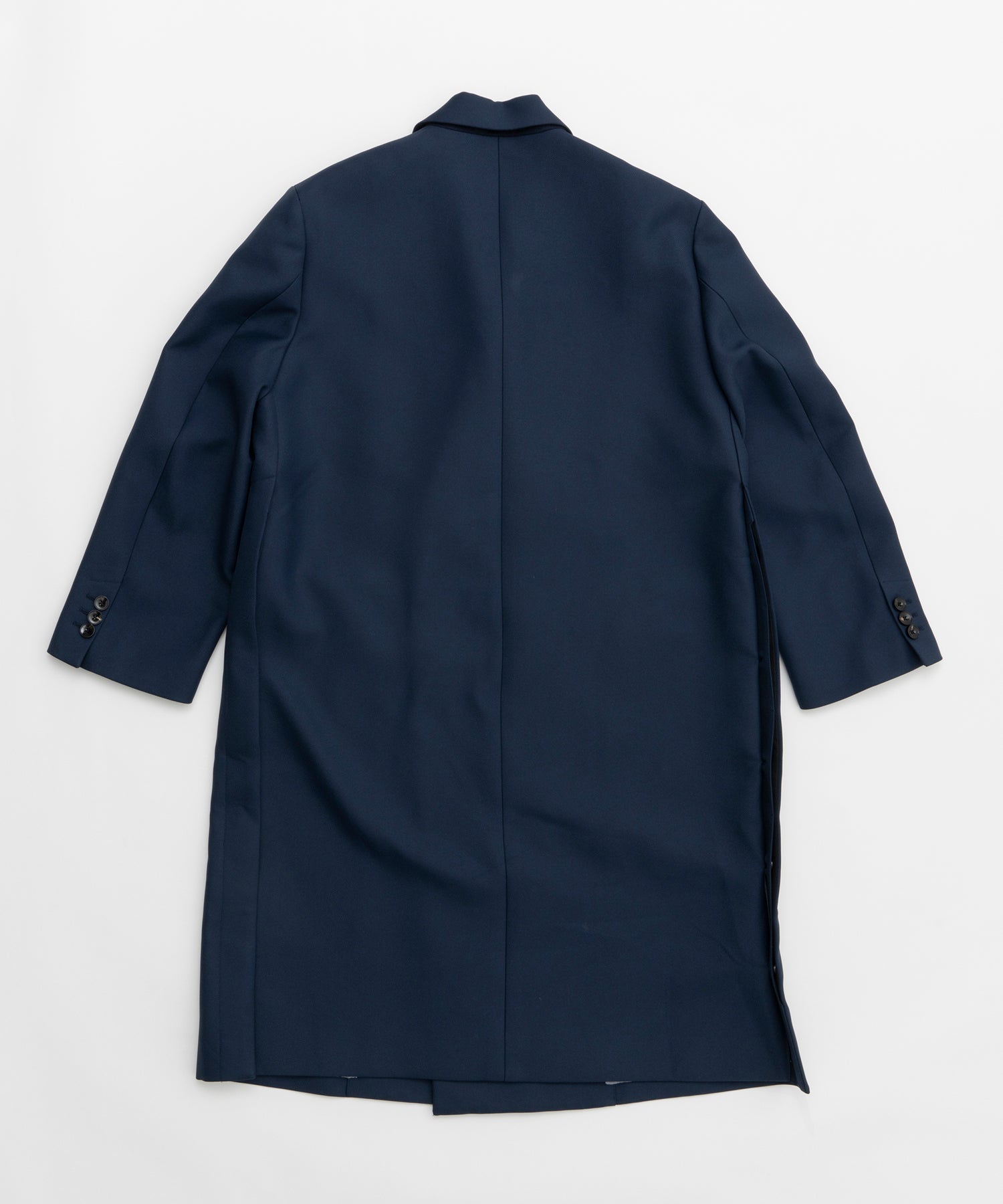 [Sale] [Italian Dead Stock Fabric] Dress-Over Double Chesterfield Coat