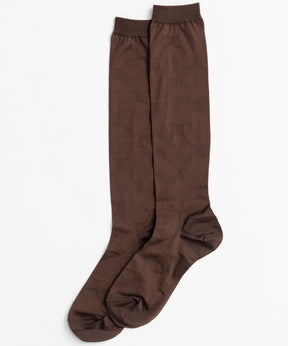 【26AUTUMN PRE-ORDER】MS Logo Sheer Socks