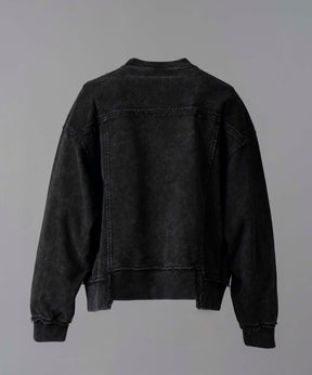 [24AW Pre-Order] CHEMICAL OVER-DYE HEAVY-WEIGHT SWEAT PRIME-OVER CREW NECK PULLOVER (copy)