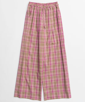 【26SPRING PRE-ORDER】Multi-Color Easy Check Pants