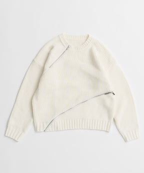 【26AUTUMN PRE-ORDER】Zipper Knit