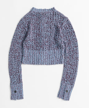 【26AUTUMN PRE-ORDER】Mesh Slub Compact Cardigan