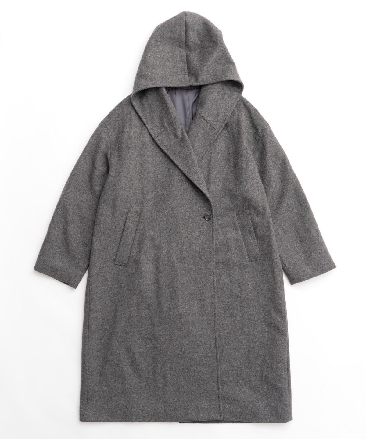 【24AUTUMN PRE-ORDER】Cashmere Beaver Processing Hood Coat