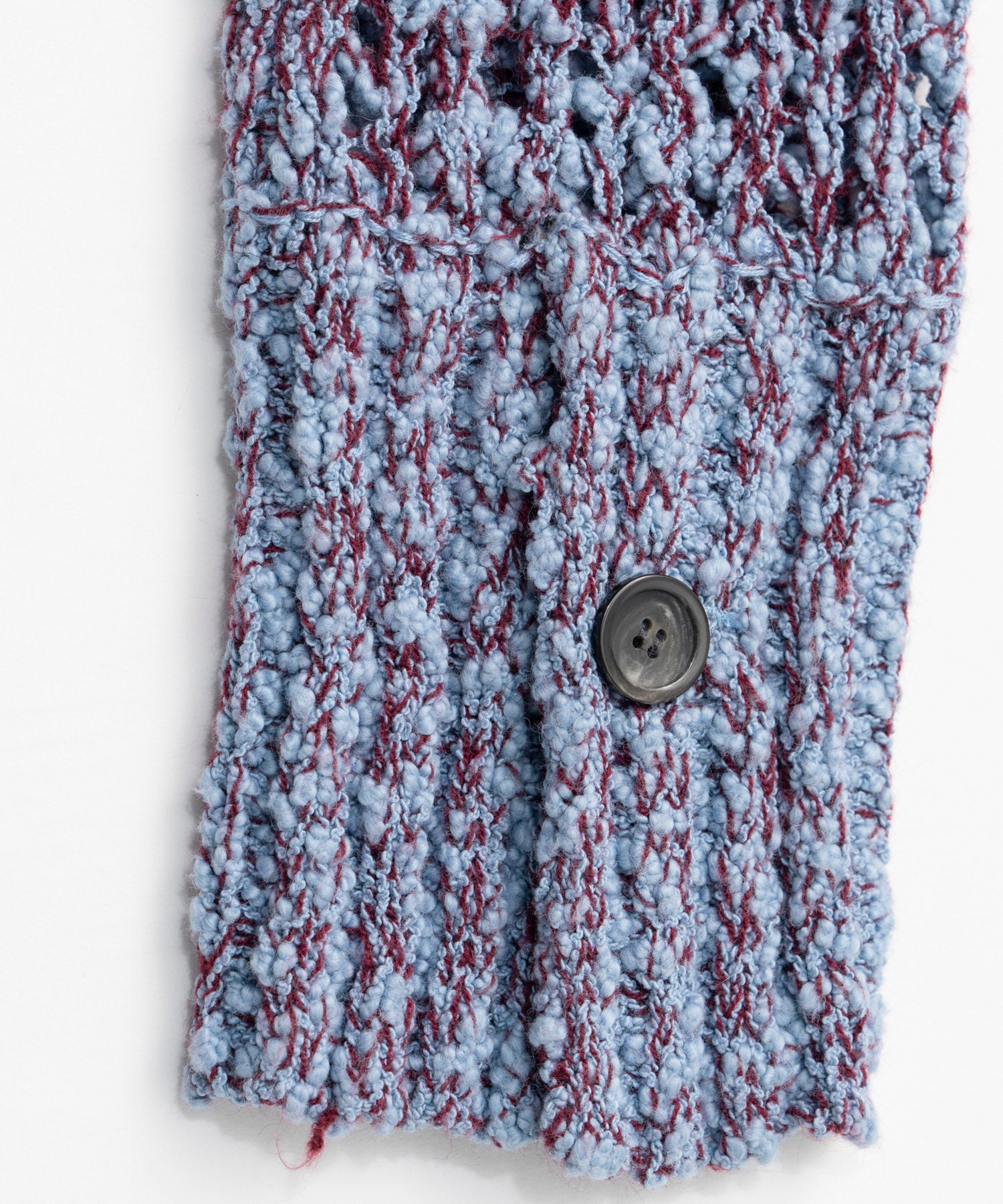 【26AUTUMN PRE-ORDER】Mesh Slub Compact Cardigan