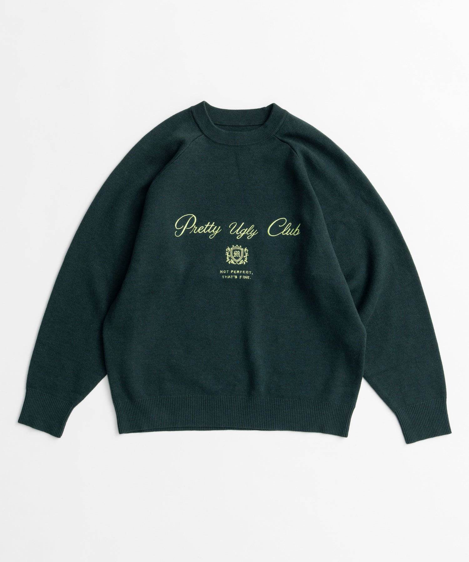 【26AUTUMN PRE-ORDER】Pretty Ugly Club Logo Knit