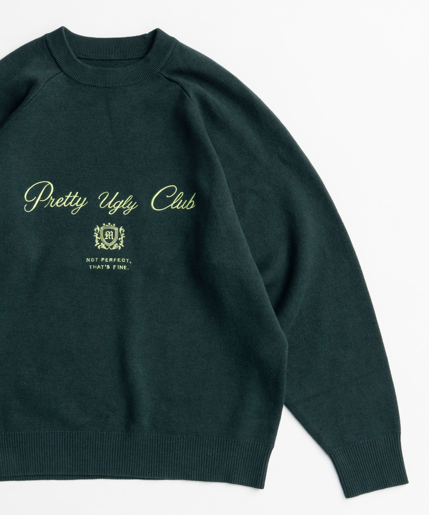 【26AUTUMN PRE-ORDER】Pretty Ugly Club Logo Knit