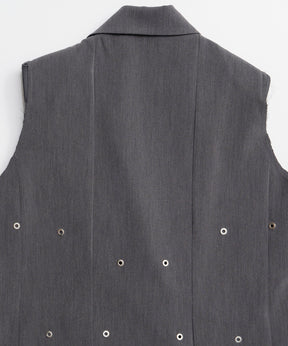 【26SPRING PRE-ORDER】Eyelet Over Gilet