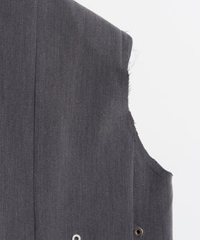 【26SPRING PRE-ORDER】Eyelet Over Gilet