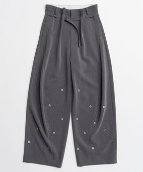 【26SPRING PRE-ORDER】Eyelet Tuck Pants
