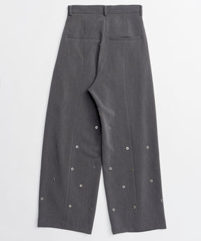 【26SPRING PRE-ORDER】Eyelet Tuck Pants