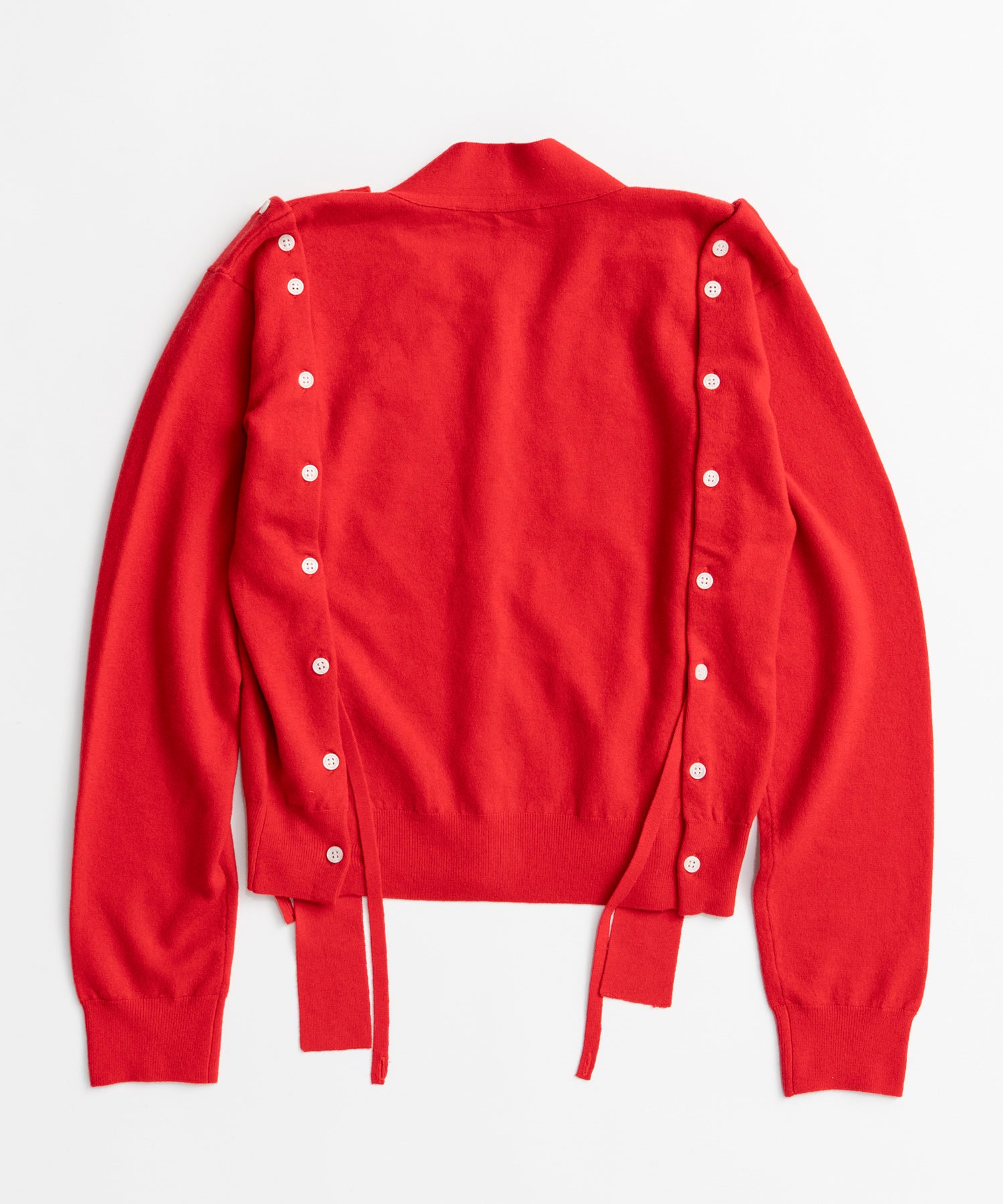 【26AUTUMN PRE-ORDER】Bow-Tie Crew Cardigan