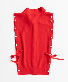 【26AUTUMN PRE-ORDER】Bow-Tie Crew Cardigan