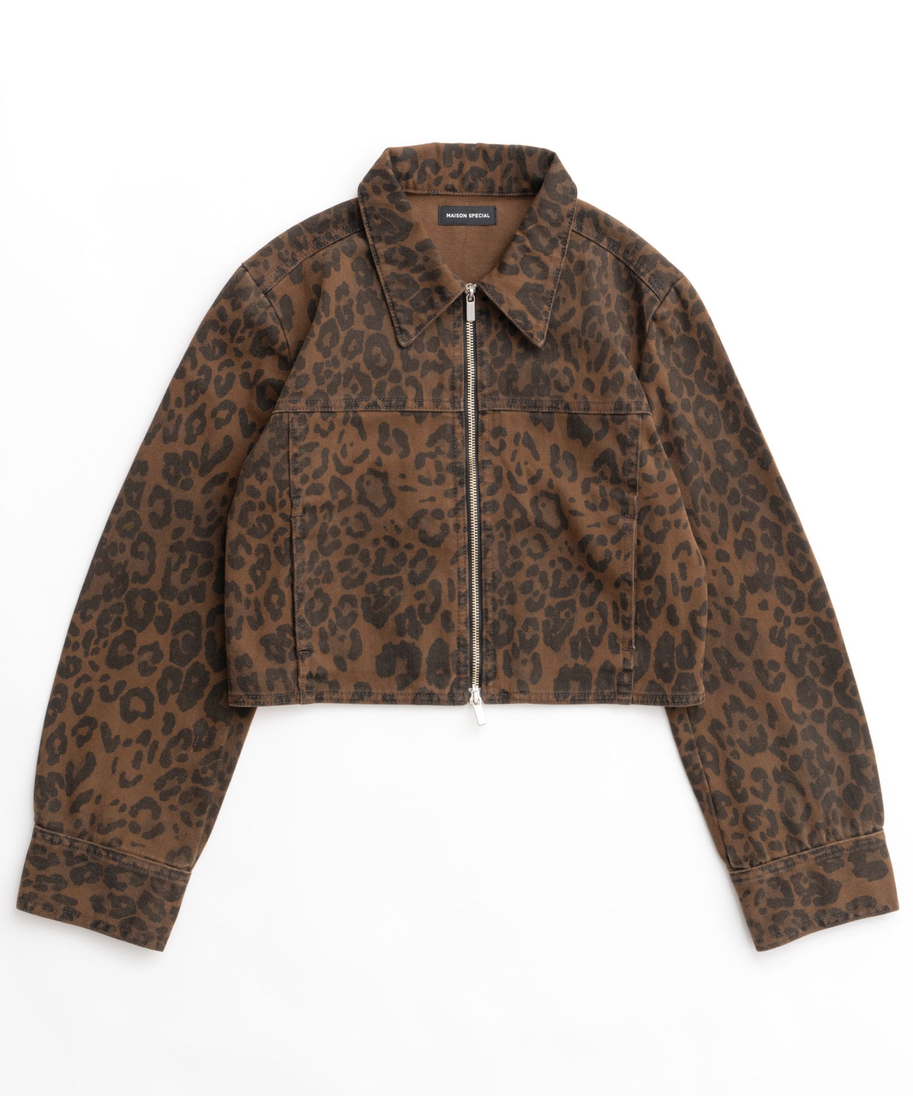 [24Autumn PRE-ORDER] Leopard Compact Silhouette Jacket