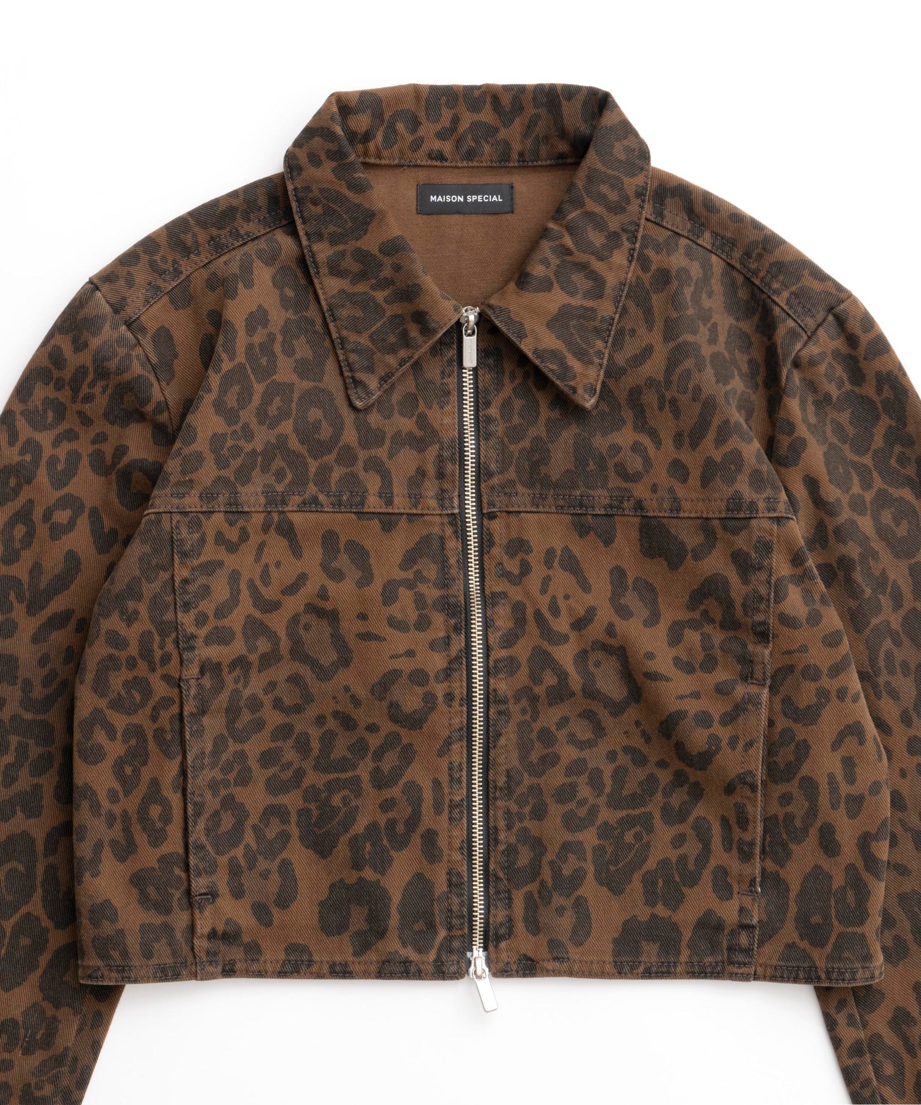 [24Autumn PRE-ORDER] Leopard Compact Silhouette Jacket