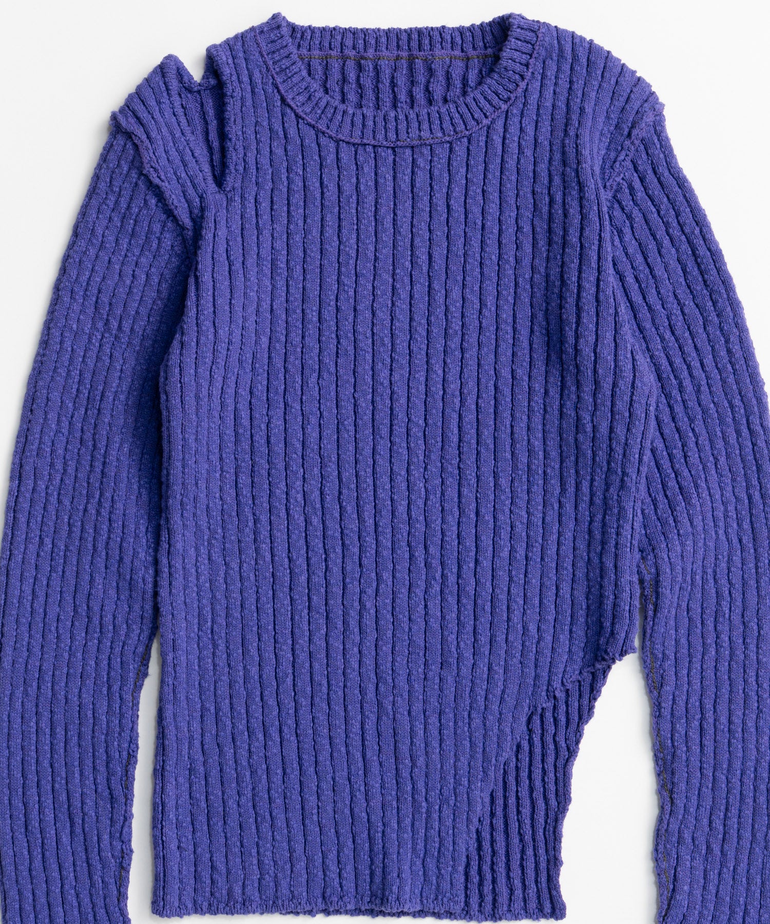 【26AUTUMN PRE-ORDER】Wide Slit Knit Top
