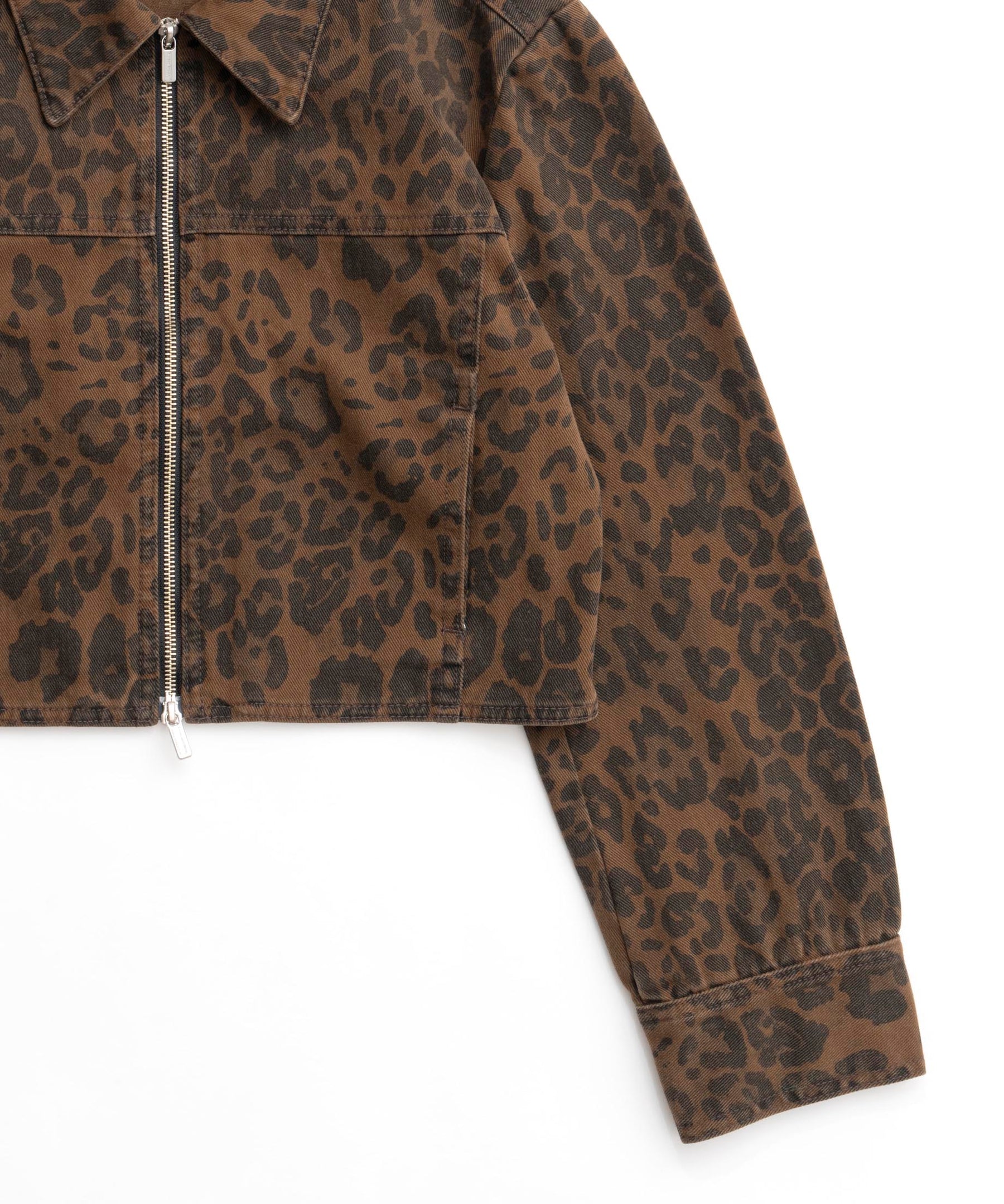 [24Autumn PRE-ORDER] Leopard Compact Silhouette Jacket