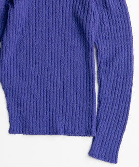 【26AUTUMN PRE-ORDER】Wide Slit Knit Top