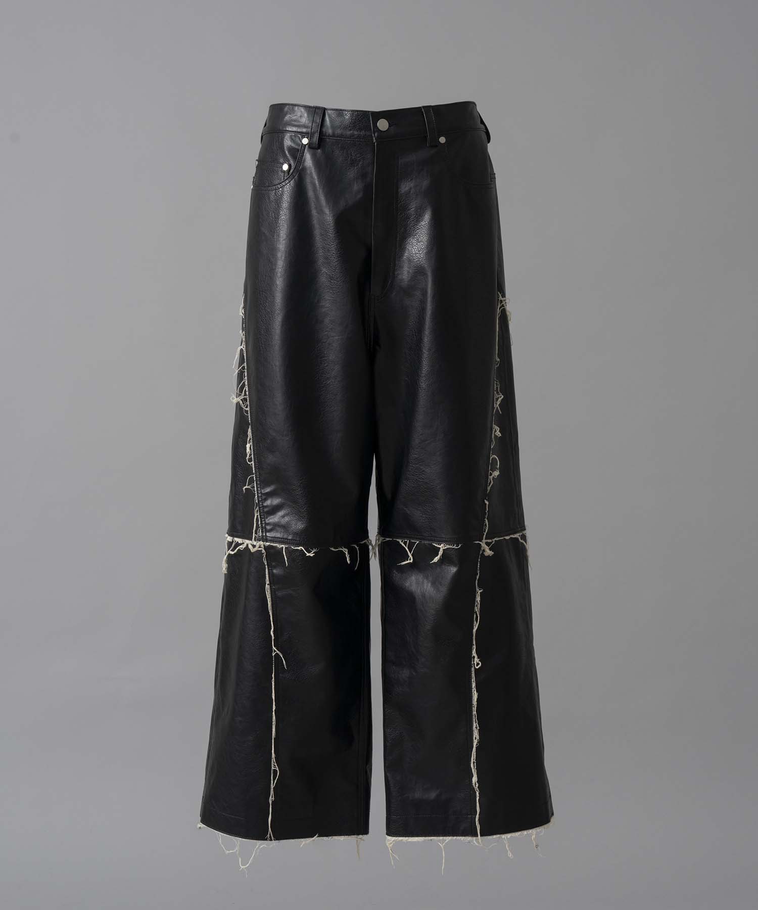 [24AW Pre-Order] CHEMICAL OVER-DYE HEAVY-WEIGHT SWEAT PIN TUCK EASY WIDE PANTS (copy)