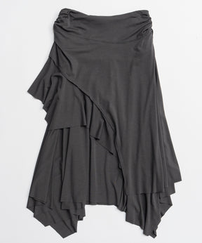 【26SPRING PRE-ORDER】Asymmetrical Flare Skirt