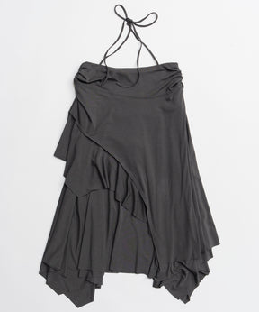 【26SPRING PRE-ORDER】Asymmetrical Flare Skirt