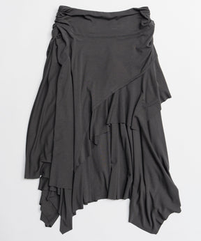 【26SPRING PRE-ORDER】Asymmetrical Flare Skirt