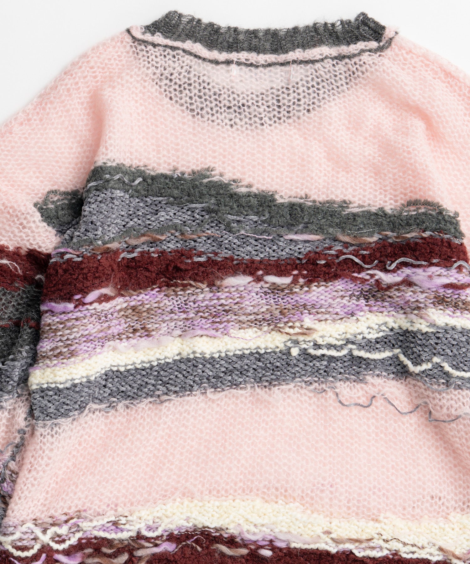 【26AUTUMN PRE-ORDER】Multi-Border Sheer Knit