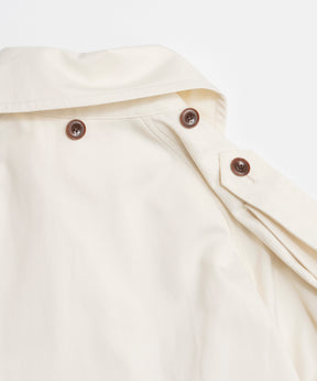 【26SPRING PRE-ORDER】Drape Scarf Long Trench Coat