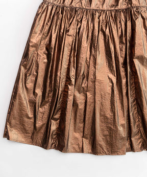 Metallic Maxi Skirt