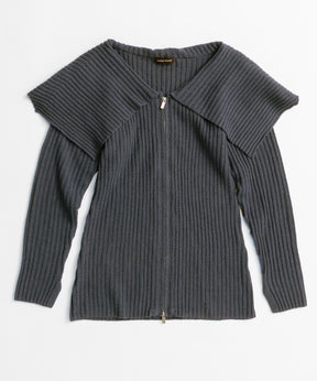 【26AUTUMN PRE-ORDER】Big Collar Cardigan