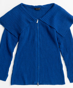 【26AUTUMN PRE-ORDER】Big Collar Cardigan