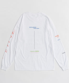 【PRE-ORDER】MAGAZINE HEADING Long Sleeve T-shirt