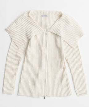 【26AUTUMN PRE-ORDER】Big Collar Cardigan