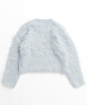 【24WINTER PRE-ORDER】Fluffy Shaggy Knit Pullover