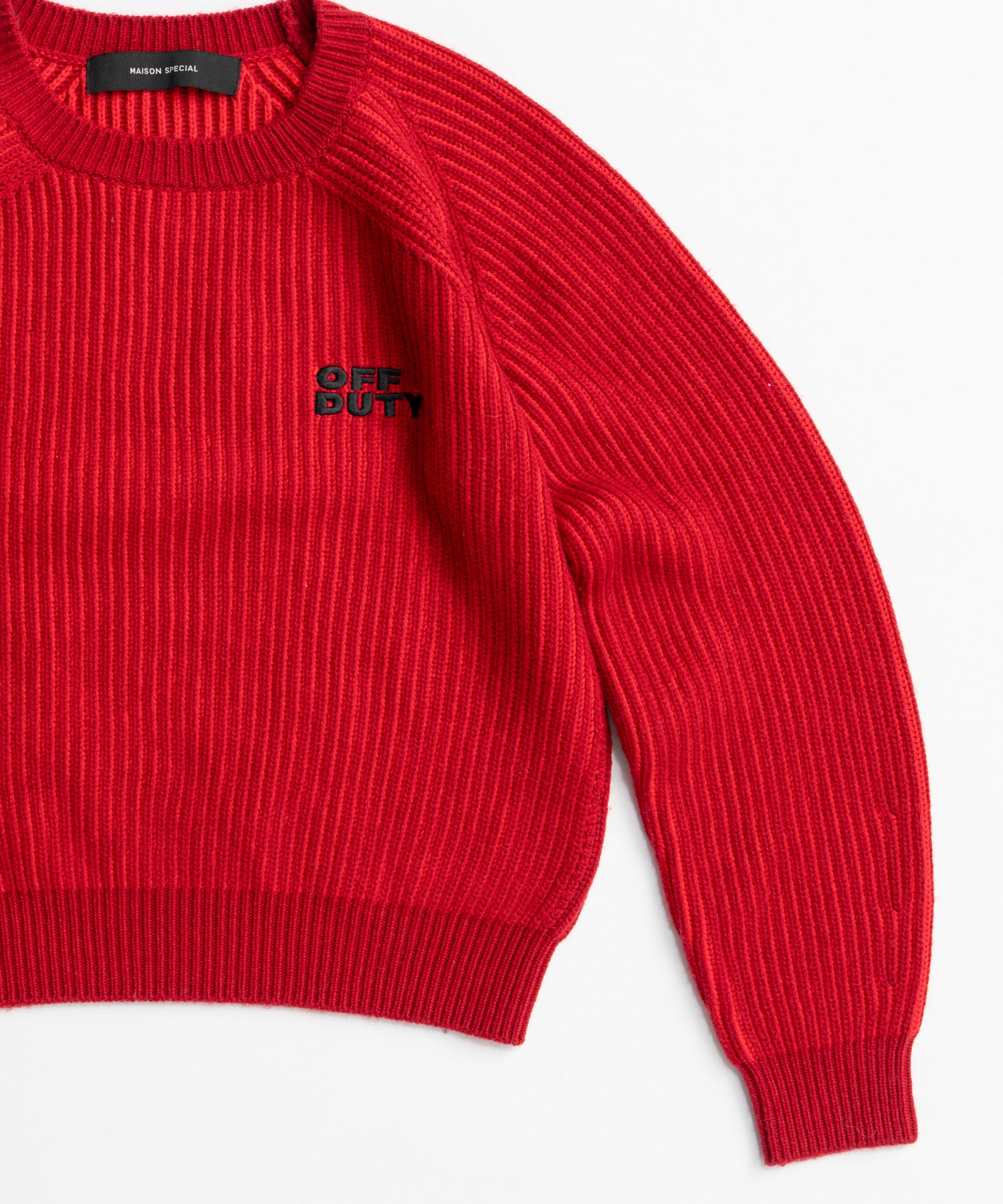 【26AUTUMN PRE-ORDER】OFF DUTY Logo Knit